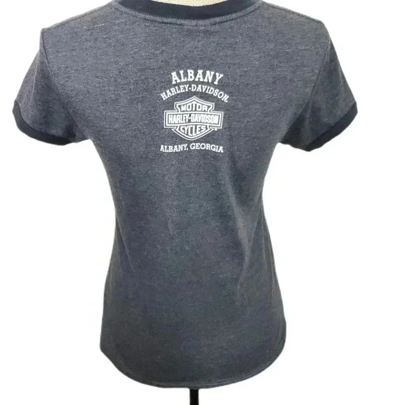 HARLEY Davidson womens tee. Size Large - Picture 2 of 4